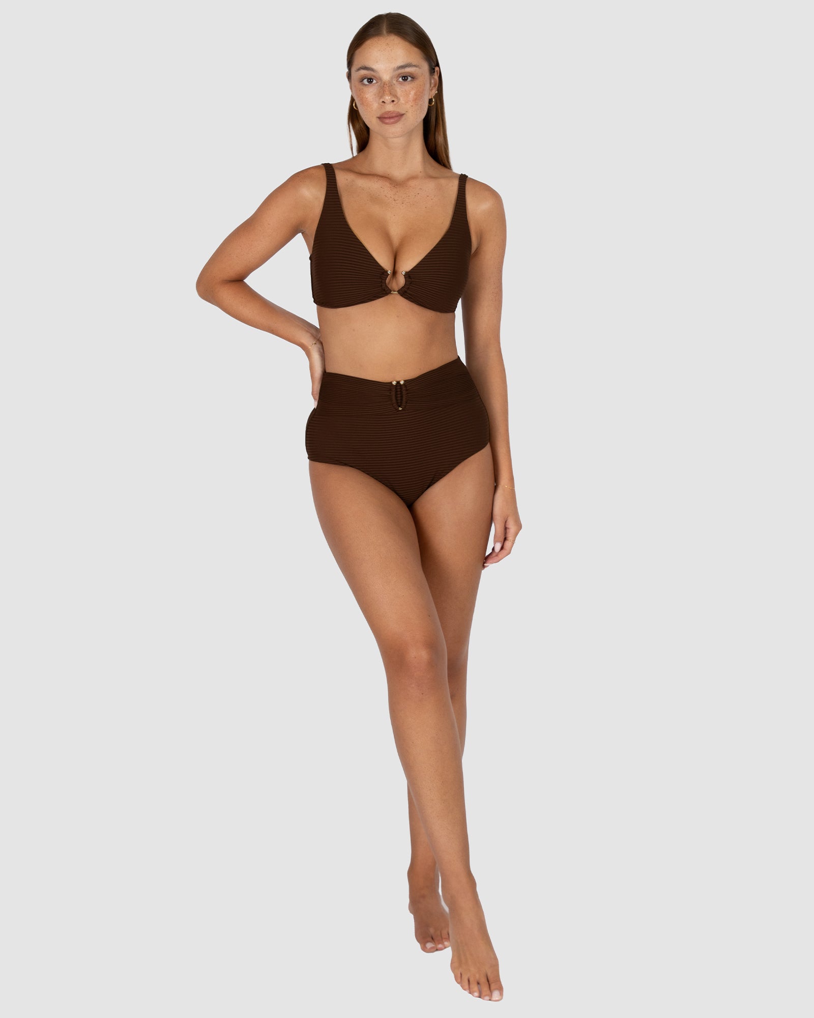 Positano Ultra High Waist Bikini Bottom