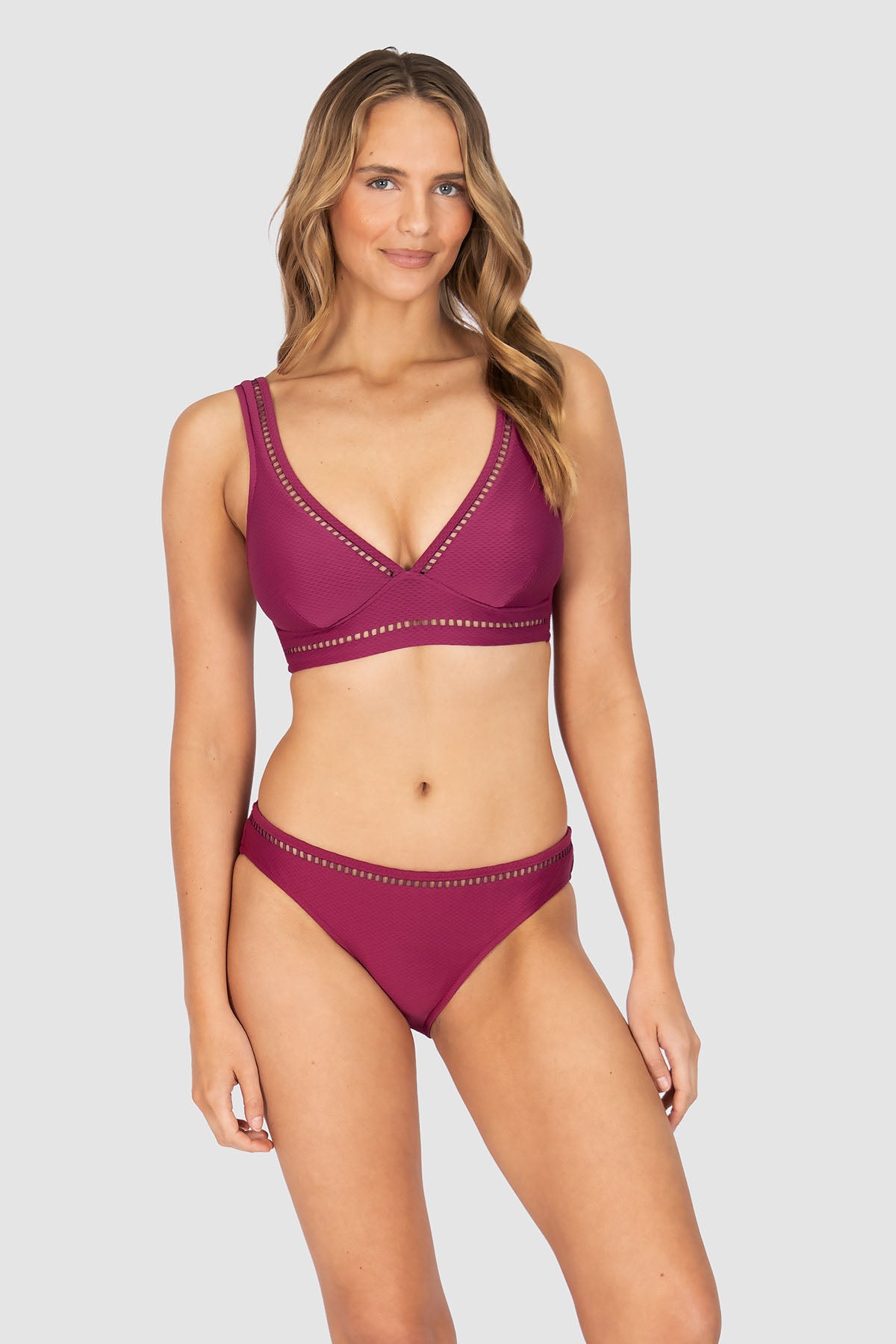 Rococco D/DD Cup Longlline Bikini Bra Top