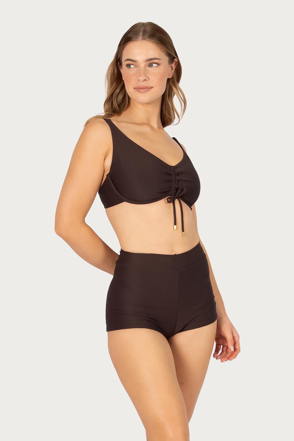 Rococco F Cup Triangle Bikini Bra Top