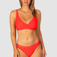 Rococco D/E Cup Wrap Bikini Bra Top