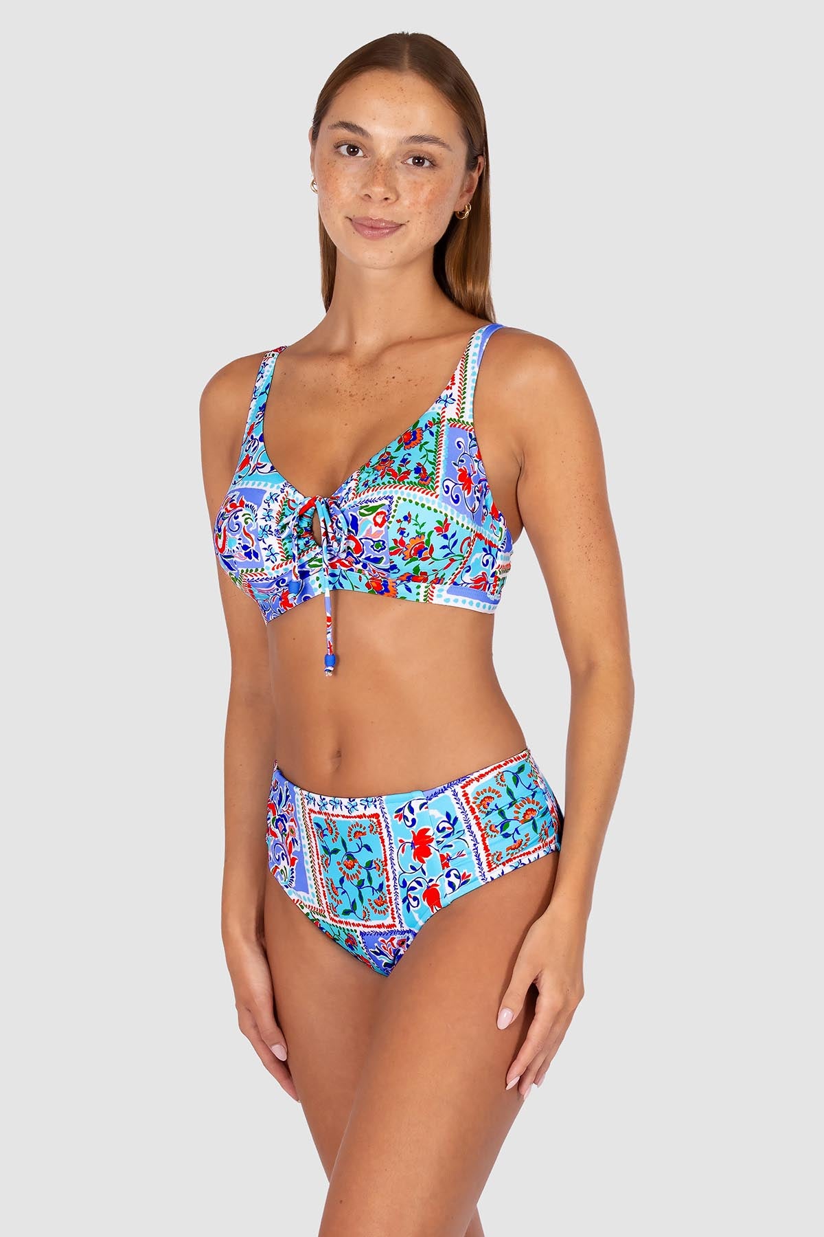 La Condesa D/E Cup Keyhole Bikini Bra Top