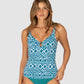 La Selva Ring Front Singlet Tankini Top