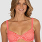 Riviera D/DD Cup Retro Underwire Bikini Bra Top
