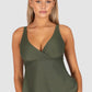 Rococco Flared D/E Cup Wrap Singlet Top