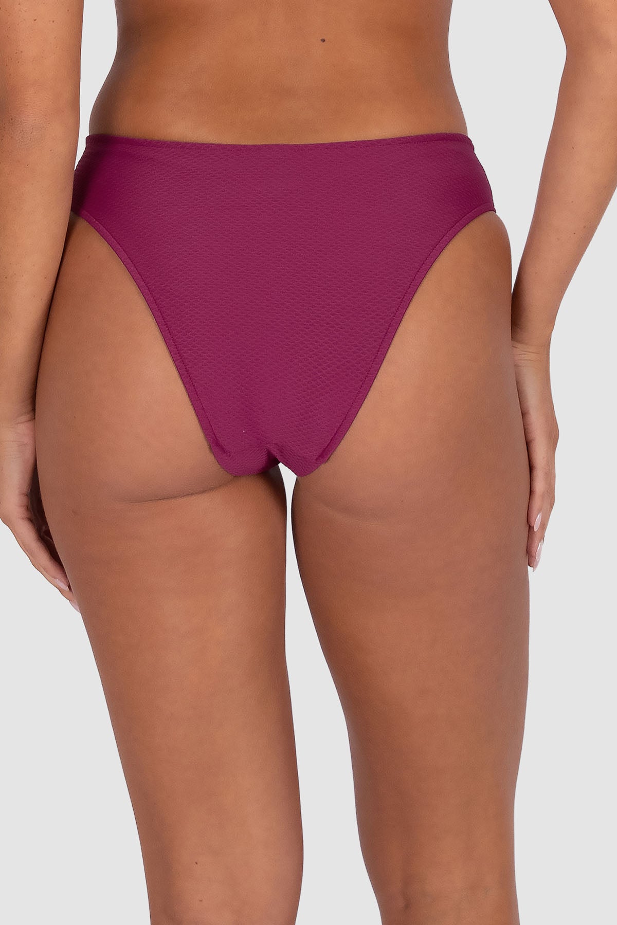 Rococco High Waist Cheeky Bikini Bottom