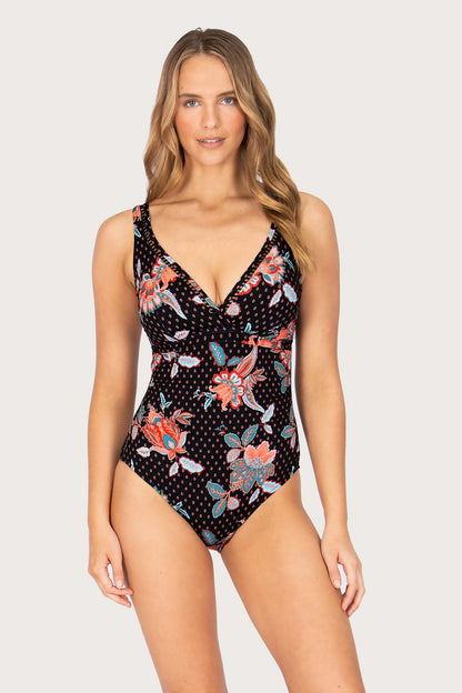 Spice Temple E/F Cup One Piece Swimsuit