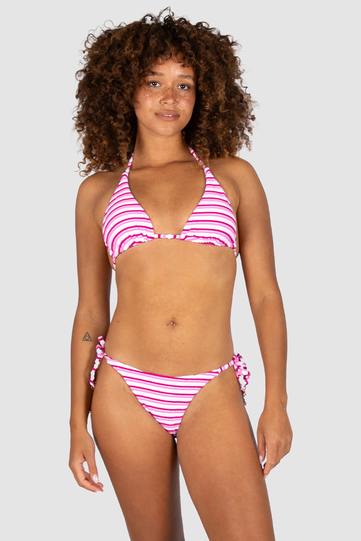 Capri Slide Triangle Bikini Bra Top