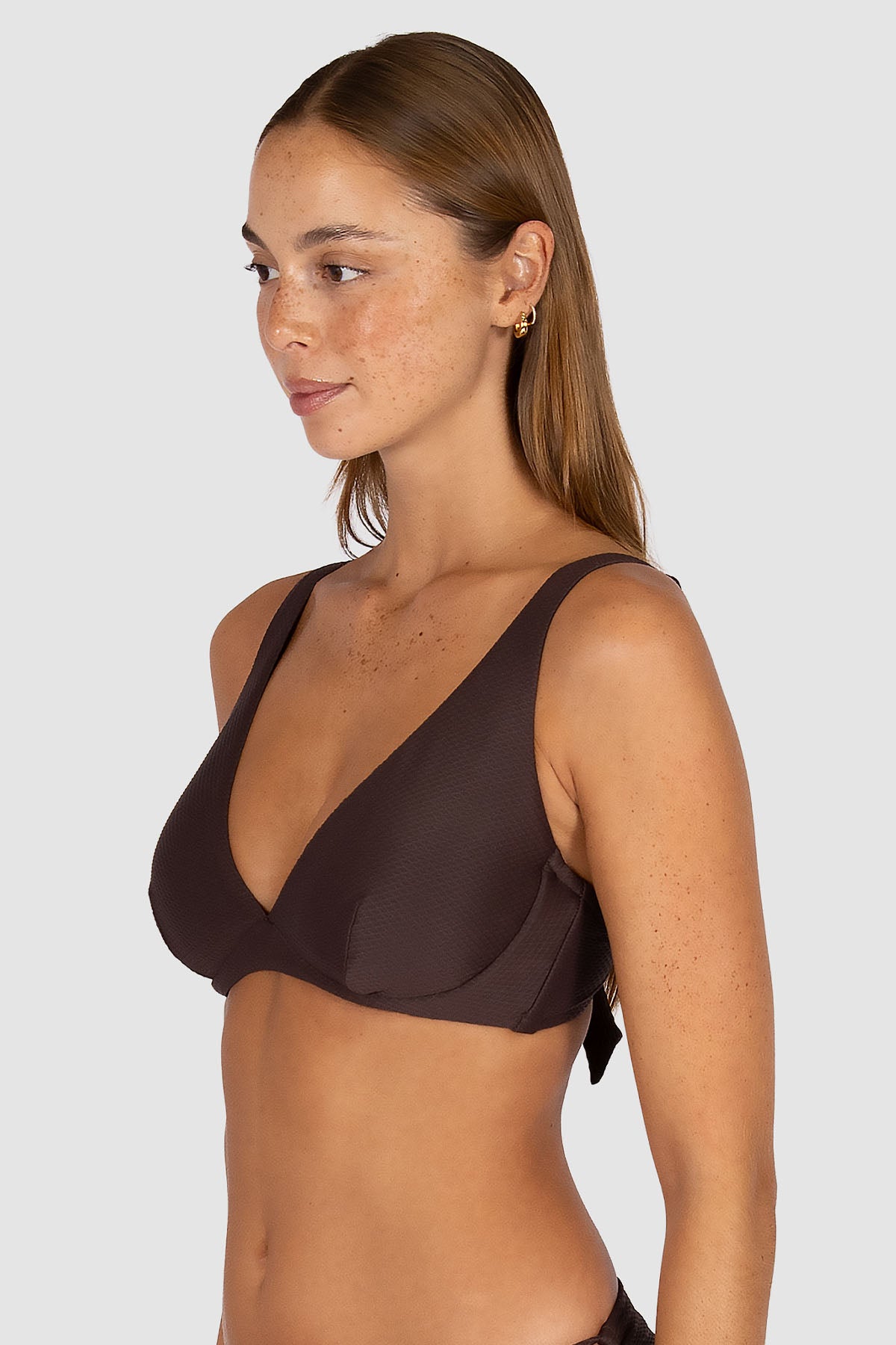 Rococco D/E Cup Underwire Bikini Bra Top