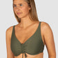 Rococco F Cup Triangle Bikini Bra Top
