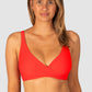 Rococco D/E Cup Wrap Bikini Bra Top