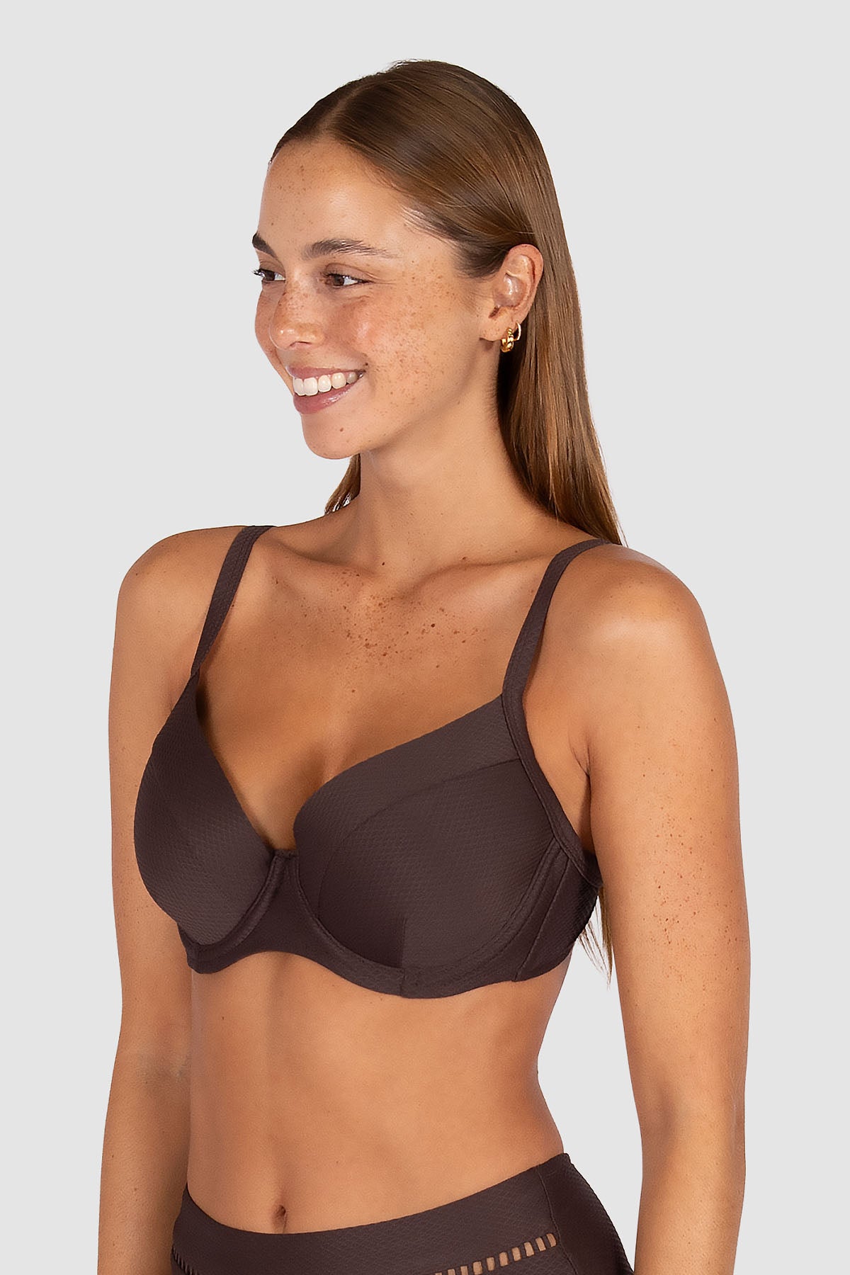 Rococco D/DD Cup Mould Bikini Bra Top