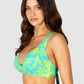 Cruz Del Mar D/DD Longline Bikni Bra Top