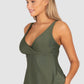 Rococco Flared D/E Cup Wrap Singlet Top