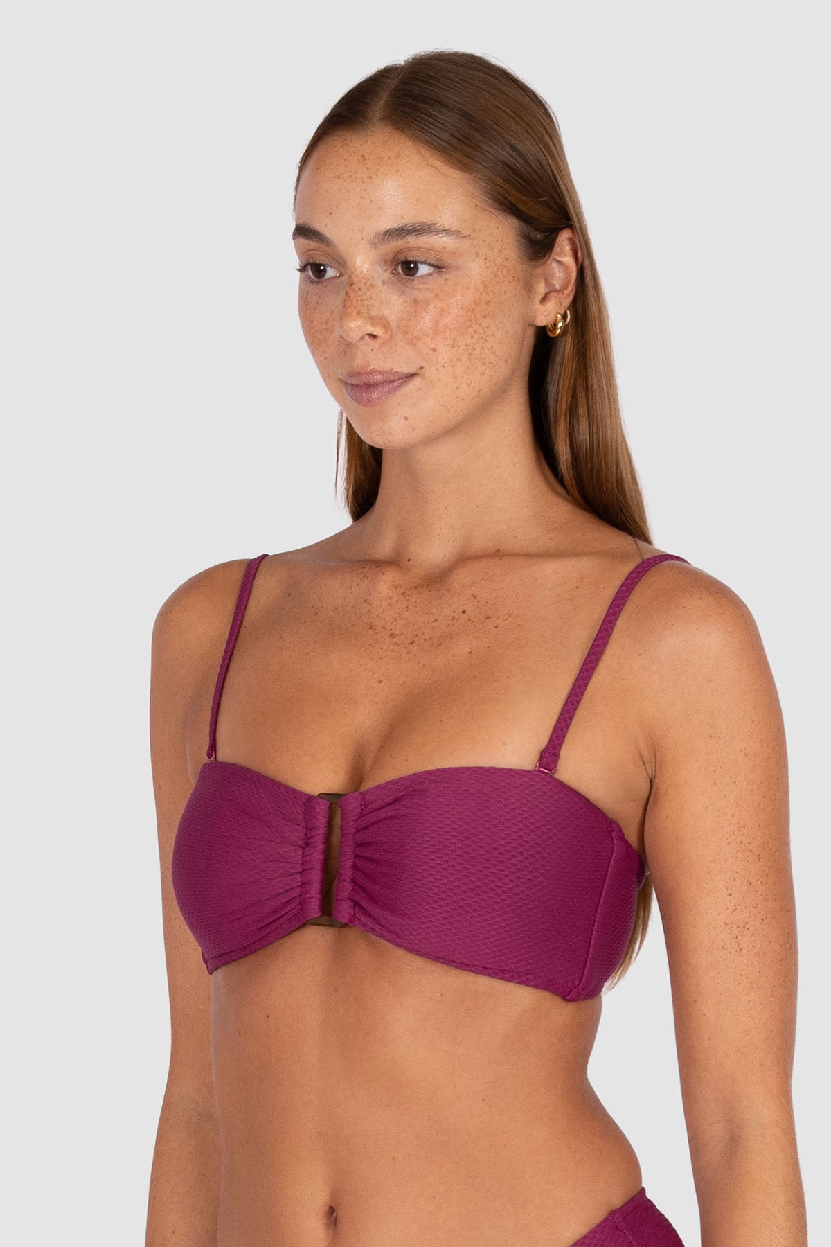 Rococco Ring Bandeau Bikini Bra Top