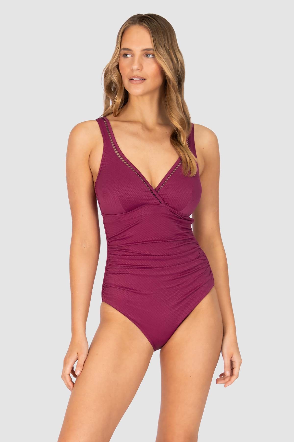 Rococco E/F Cup Ladder Lace One Piece Swimsuit