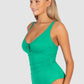 Rococco D/E Cup Ring Front One Piece Swimsuit