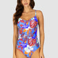 Mahalo D/E Cup Underwire One Piece Swimsuit