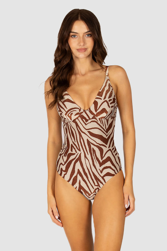 Sunkissed D/DD Underwire One Piece Swimsuit
