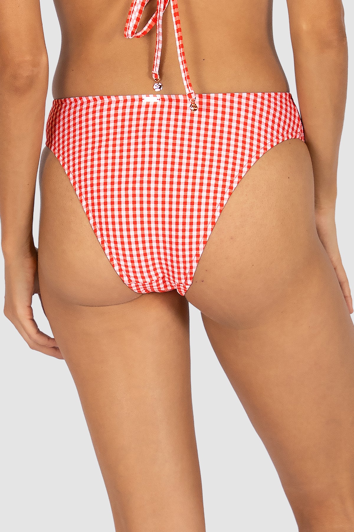 Riviera High Waist Cheeky Bikini Bottom