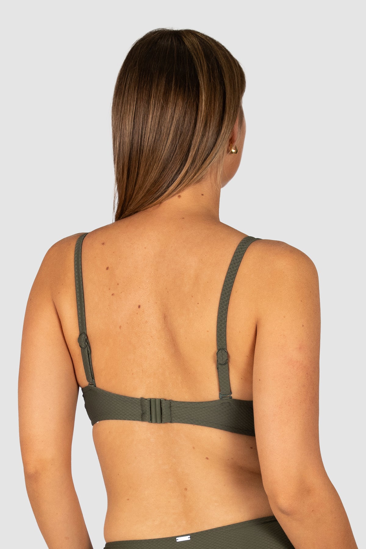 Rococco F Cup Triangle Bikini Bra Top