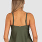 Rococco Flared D/E Cup Wrap Singlet Top