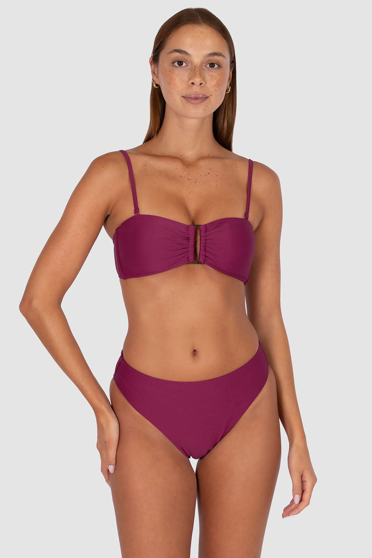 Rococco Ring Bandeau Bikini Bra Top