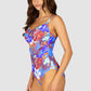 Mahalo D/E Cup Underwire One Piece Swimsuit