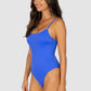 Rococco Minimalist High Leg One Piece Swimsuit