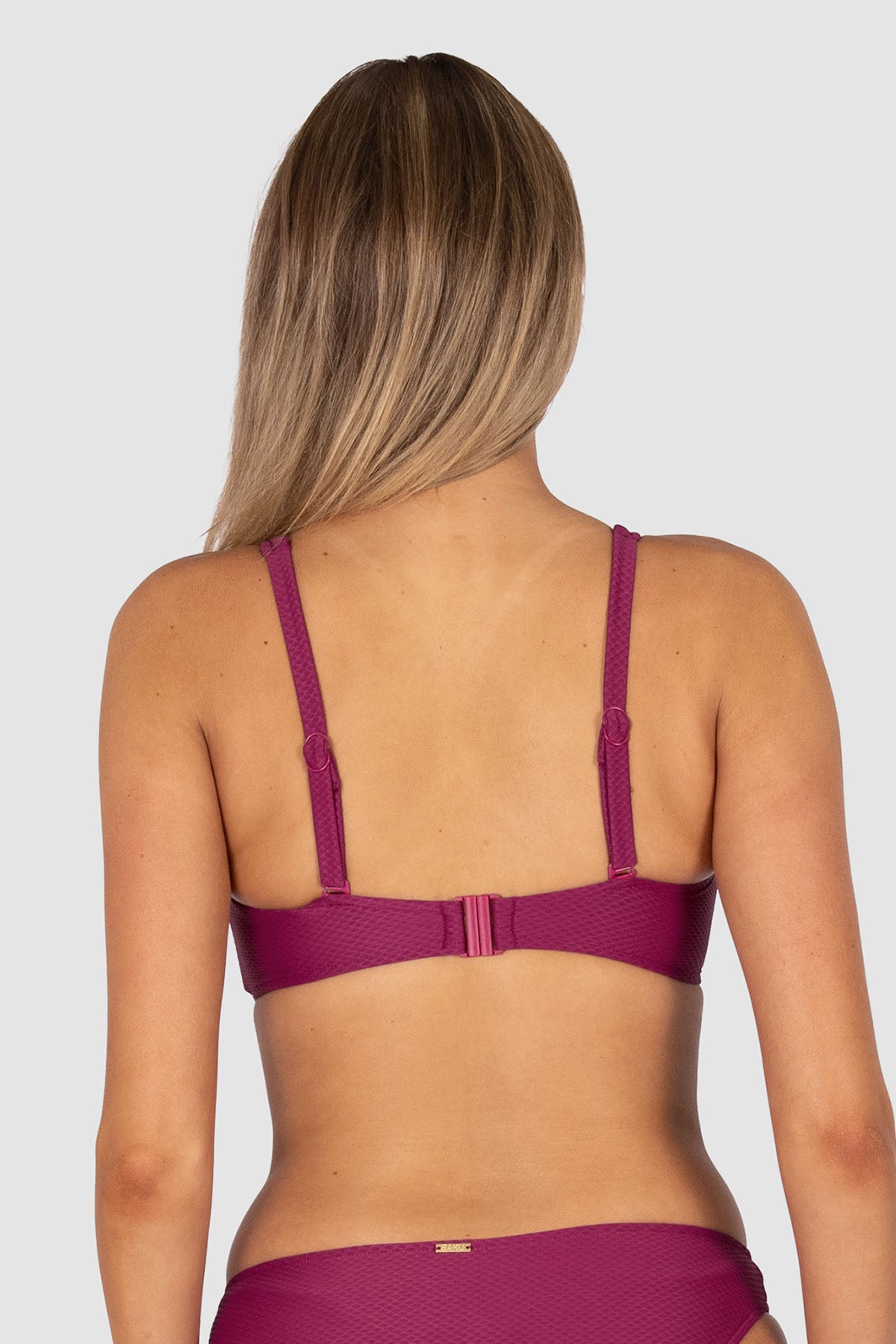 Rococco D/E Cup Wrap Bikini Bra Top