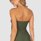 Rococco Bandeau One Piece Swimsuit