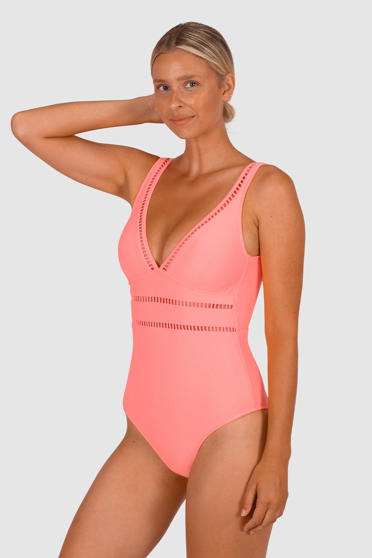 Rococco Longline One Piece Swimsuit