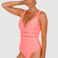 Rococco Longline One Piece Swimsuit