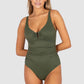 Rococco D/E Cup Ring Front One Piece Swimsuit