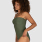 Rococco Bandeau One Piece Swimsuit