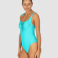 Parisian Summer Retro One Piece Swimsuit