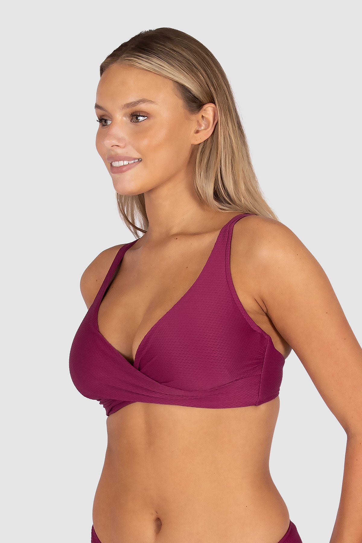 Rococco D/E Cup Wrap Bikini Bra Top