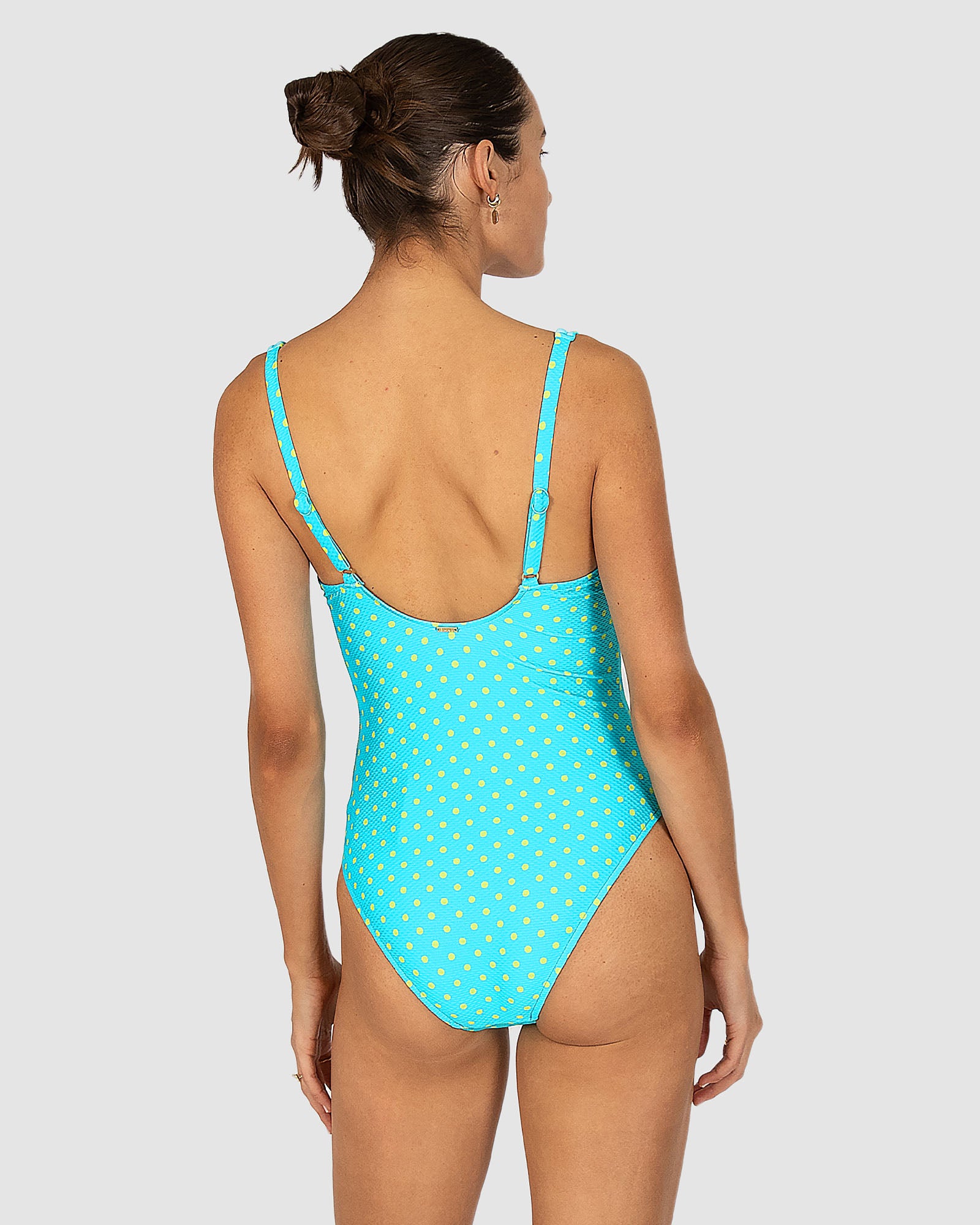 Parisian Summer Retro One Piece Swimsuit