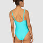 Parisian Summer Retro One Piece Swimsuit