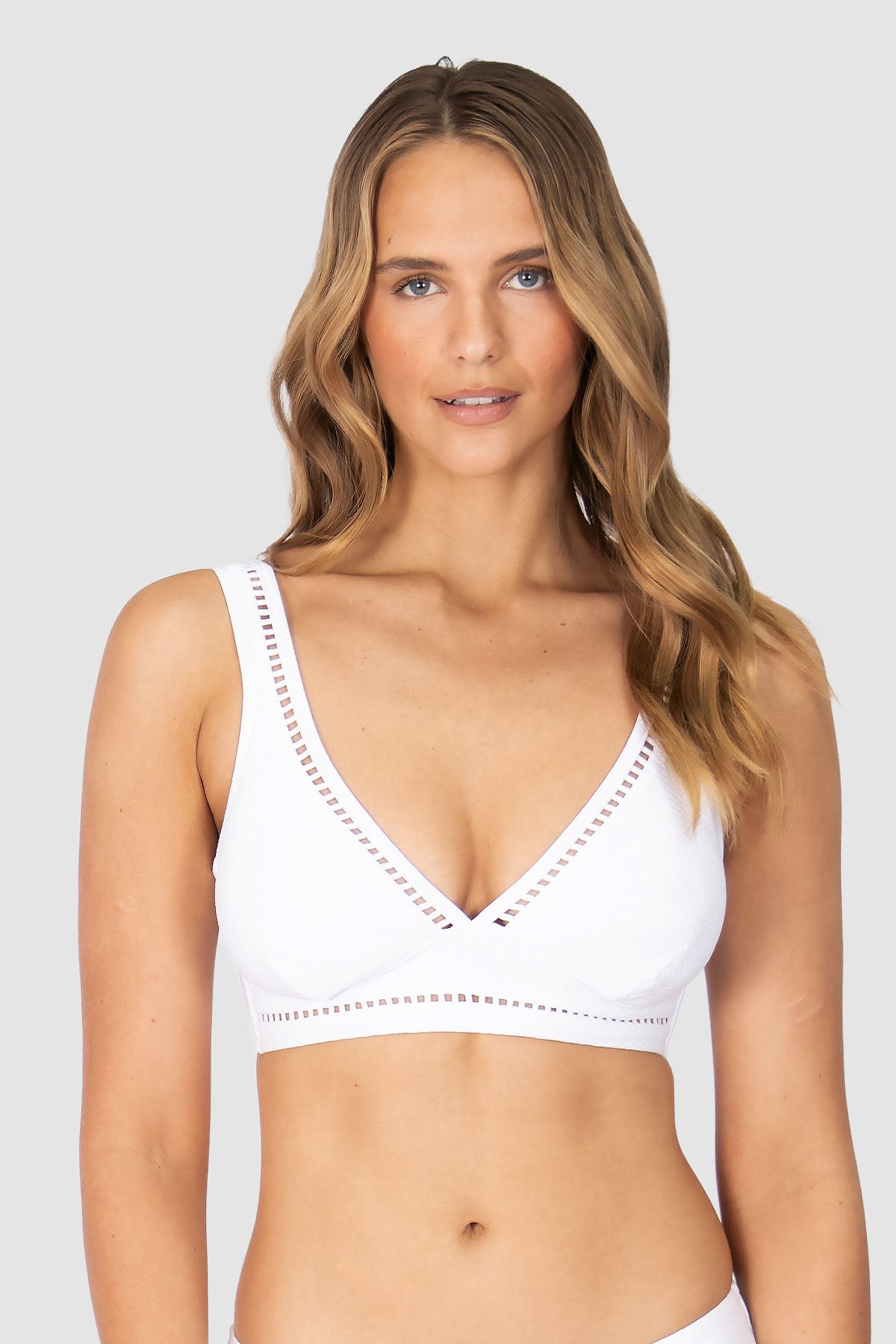 Rococco D/DD Cup Longlline Bikini Bra Top
