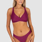 Rococco D/E Cup Wrap Bikini Bra Top
