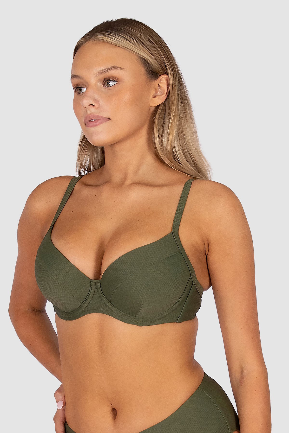 Rococco D/DD Cup Mould Bikini Bra Top