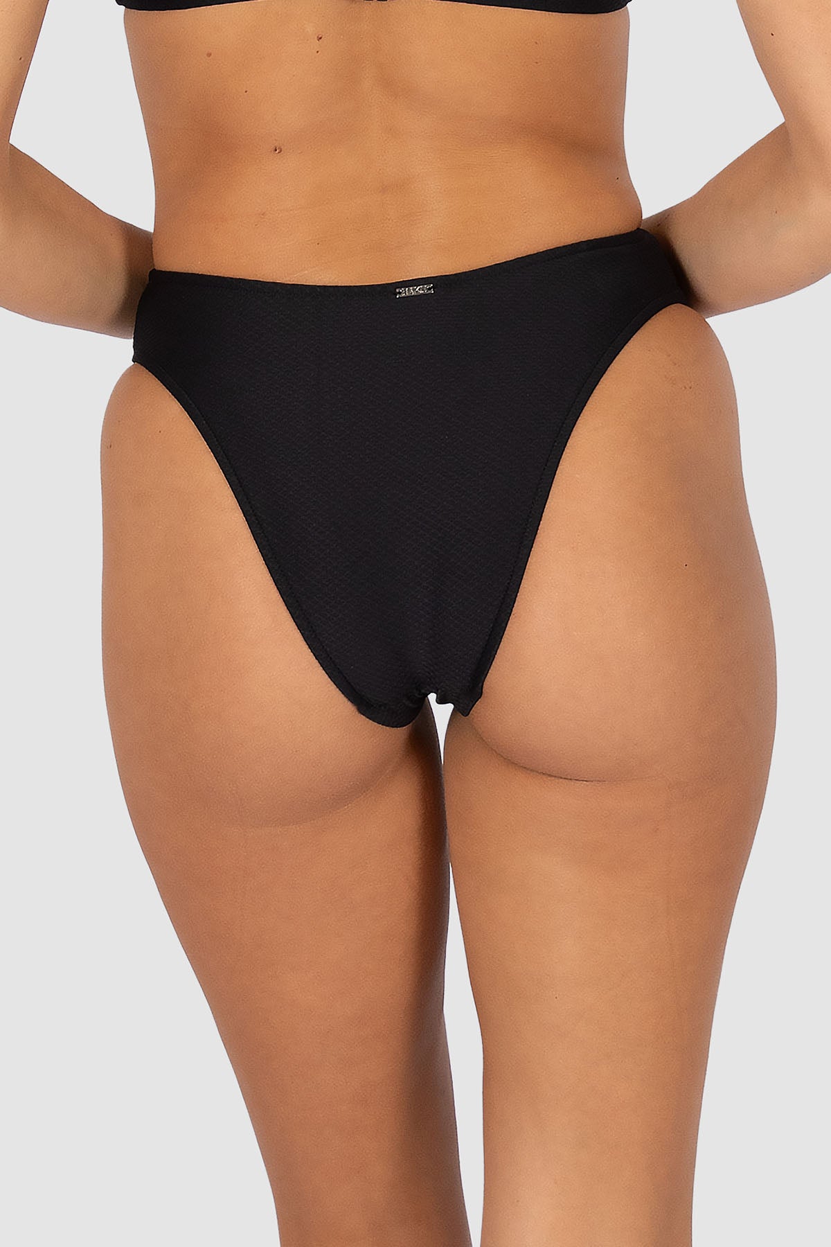 Rococco High Waist Cheeky Bikini Bottom