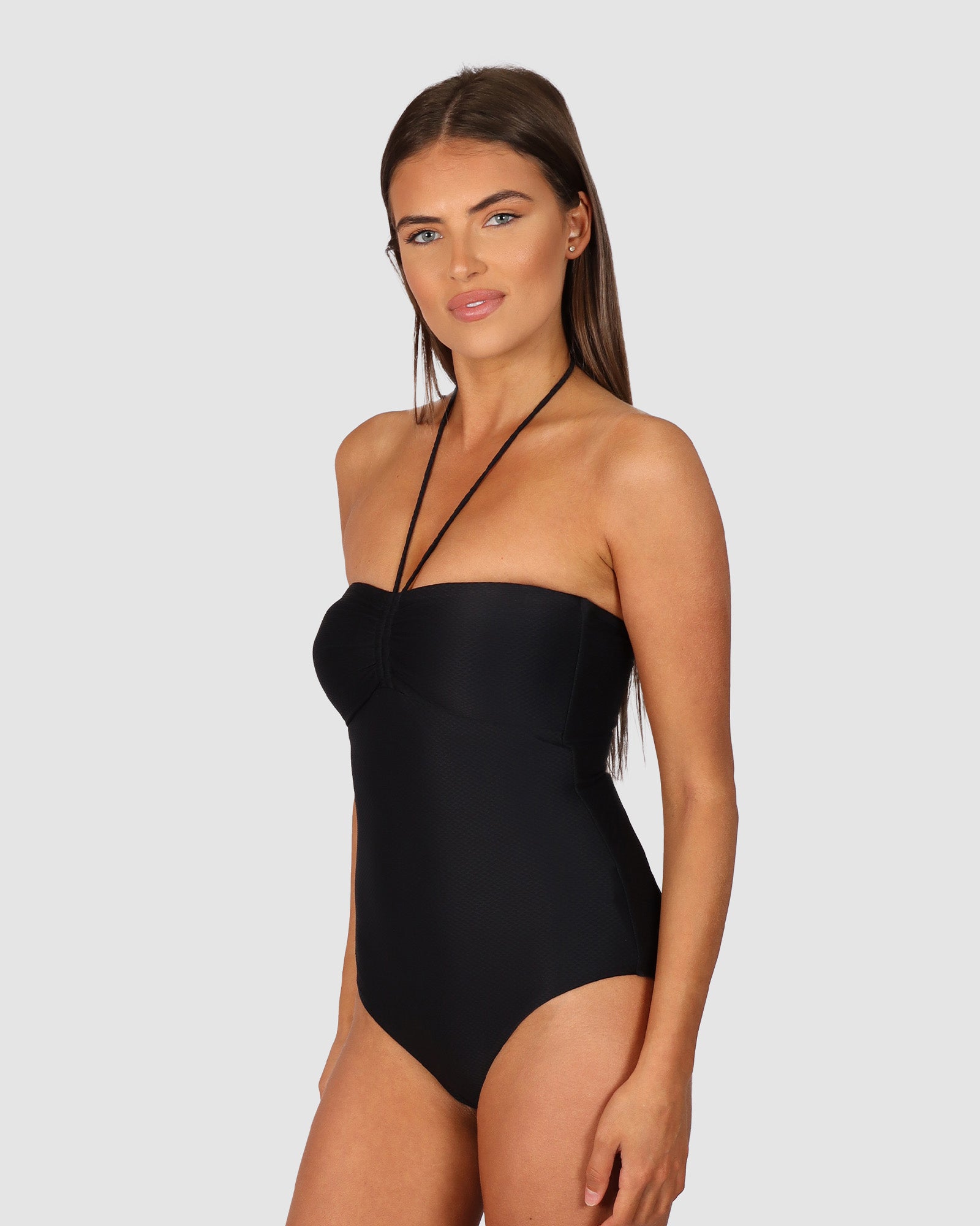 Rococco Bandeau One Piece Swimsuit