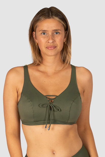 Rococco E/F/G Cup Lace Bikini Bra Top
