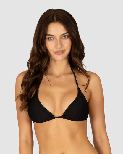 Crochet Cove Slide Triangle Bikini Top