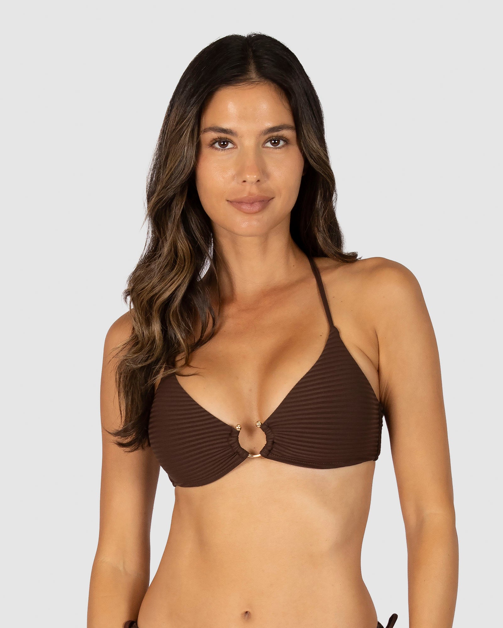 Positano A-C Cup Trim Bralette Bikini Bra Top