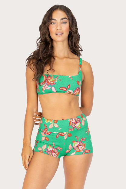 Spice Temple Square Bralette Bikini Bra Top