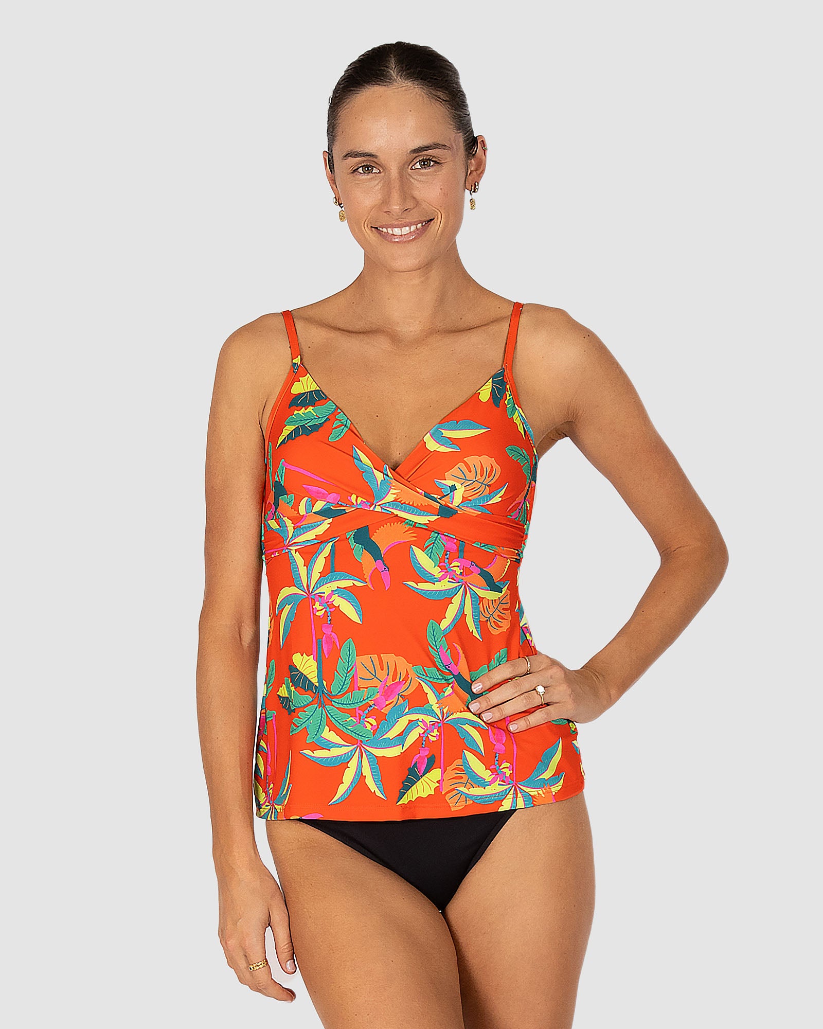 Rio Grande Multi Fit Wrap Singlet Top