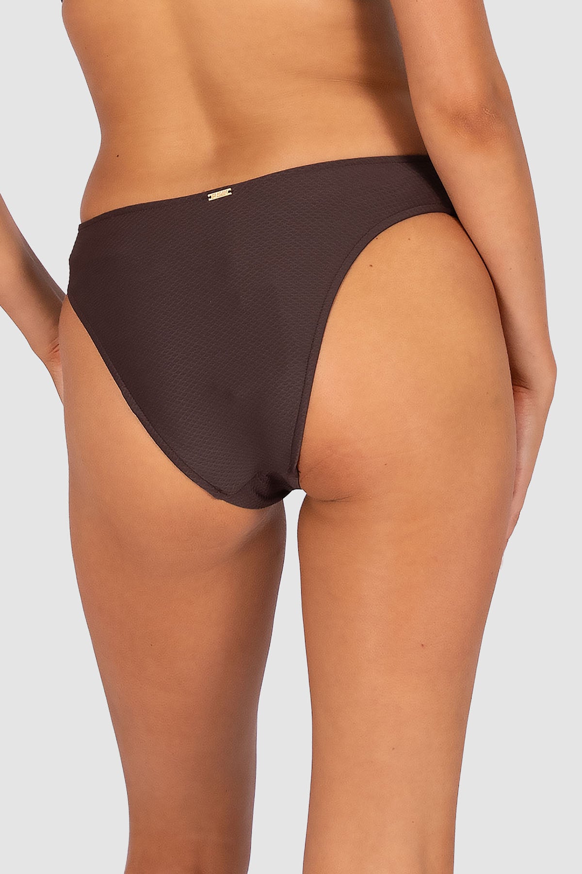 Rococco High Waist Cheeky Bikini Bottom