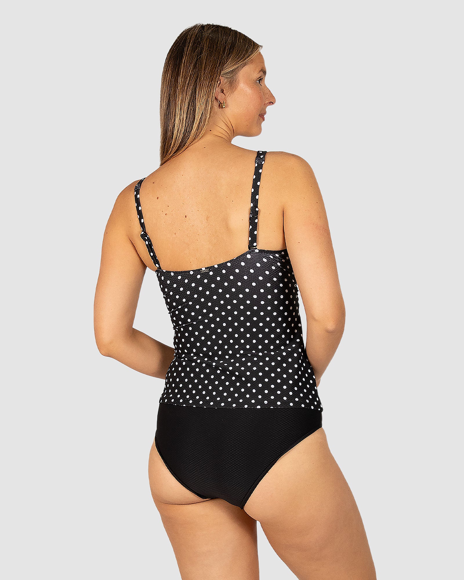 Parisian Summer D-E Cup Wrap Singlet Top